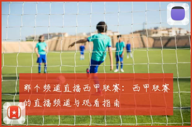 那个频道直播西甲联赛：西甲联赛的直播频道与观看指南
